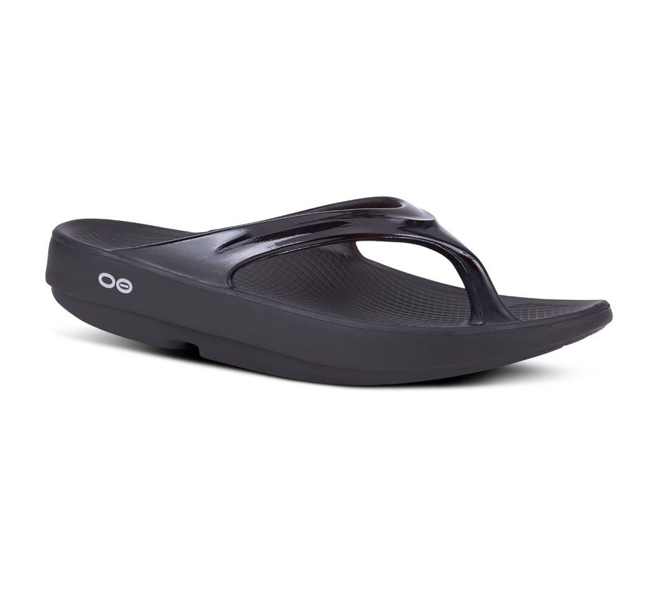 Oofos Women's Oolala - Flip Flops Black ( KFUZA-5397 )